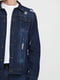 Куртка джинсовая синяя | 5657412 | фото 4