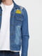 Куртка джинсовая синяя | 5657413 | фото 4