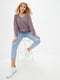Пуловер блідо-фіолетового кольору | 5563484 | фото 2