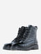 Ботинки черные с декором | 5641106