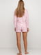 Шорты пижамные розового цвета в принт | 5486183 | фото 2