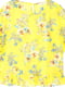 Блуза жовта в квітковий принт | 5535458 | фото 4