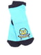Шкарпетки блакитного кольору в принт | 5658456