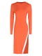 Платье морковного цвета | 5658723