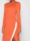 Платье морковного цвета | 5658723 | фото 4