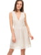 Сукня біла з візерунком | 5658744 | фото 2