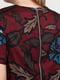 Сукня бордова в квітковий принт | 5658757 | фото 4