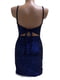 Сукня синя з декором | 5658790 | фото 2