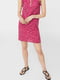 Сукня рожевого кольору в квітковий принт | 5658822 | фото 3