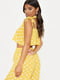 Блуза жовта в горошок | 5659101 | фото 2