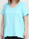Блуза блакитного кольору | 5659116 | фото 3