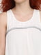 Блуза молочного кольору з орнаментом | 5659117 | фото 4