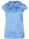 Блуза синяя в горошек | 5659200 | фото 3