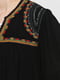 Блуза чорна з вишивкою | 5659216 | фото 4