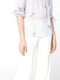 Блуза біла в смужку і з малюнком | 5659272 | фото 2