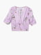 Блуза фиолетовая в цветочный принт | 5659302 | фото 4