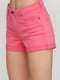 Шорты джинсовые розового цвета | 5659612 | фото 3