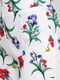 Штани білі в квітковий принт | 5660124 | фото 4