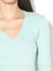 Пуловер бирюзового цвета | 5660246 | фото 3