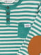 Джемпер-поло зелений у смужку | 5660275 | фото 2
