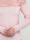 Блуза рожевого кольору з декором | 5660408 | фото 4