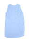 Платье для кормящих мам голубого цвета | 5660971