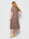 Сукня коричнева в горошок | 5662339 | фото 3