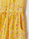 Сукня жовта в квітковий принт | 5662586 | фото 2