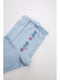 Шкарпетки блакитні | 5663904 | фото 3