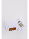 Шкарпетки білі з малюнком | 5663917 | фото 3
