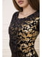 Сукня кольору хакі декорована | 5663934 | фото 4