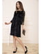 Сукня чорна з декором | 5663938 | фото 2