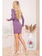 Платье фиолетовое | 5663964 | фото 5