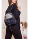 Рюкзак черно-серебристый | 5663989 | фото 2