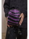 Рюкзак чорно-фіолетовий з анімалістичним принтом | 5663998 | фото 3