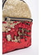 Рюкзак черно-красный декорированный | 5664008 | фото 4