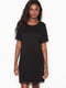 Платье домашнее черное | 5665151