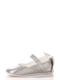 Пинетки-туфельки серебристого цвета | 5666492 | фото 3