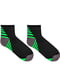 Шкарпетки чорні в смужку | 5664820