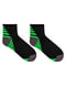 Шкарпетки чорні в смужку | 5664820 | фото 2