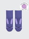 Носки фиолетовые с рисунком | 5664839