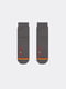 Термошкарпетки сірі в смужку | 5664850 | фото 3