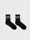 Шкарпетки чорні в анімалістичний принт | 5664852 | фото 2