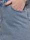 Юбка джинсовая голубая | 5667048 | фото 4