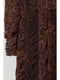 Платье коричневое | 5667516 | фото 2