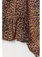 Блуза коричневая в принт | 5667529 | фото 2