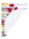 Купальні труси білі з квітковим принтом | 5039572 | фото 3