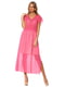 Платье розовое в горошек | 3351338