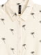 Блуза кремового кольору з принтом | 5632765 | фото 2