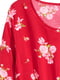 Платье красное с цветочным принтом | 5677129 | фото 3